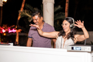 Villa La Joya Wedding DJs in Riviera Maya. Plug In Audiovisual